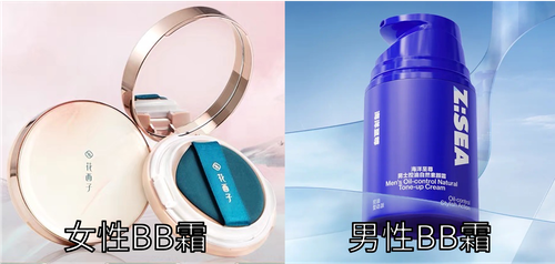 Figure 5: Comparison of Typical Women’s BB Creams and Men’s BB Creams